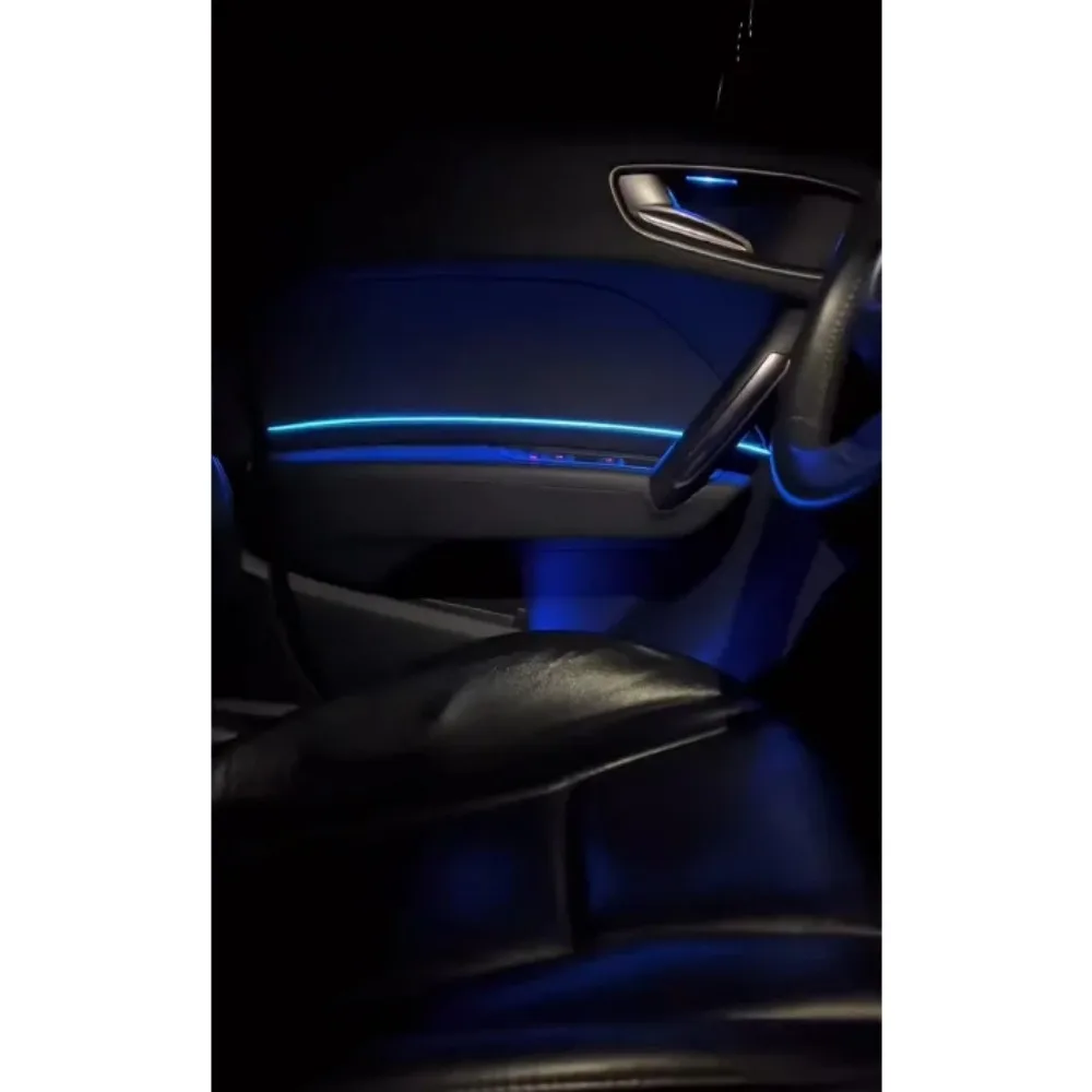 

Обновление Symphony Led салон автомобиля, окружающее освещение, украшение Airvent для Audi A1 2010-2018, аксессуары для атмосферных полос