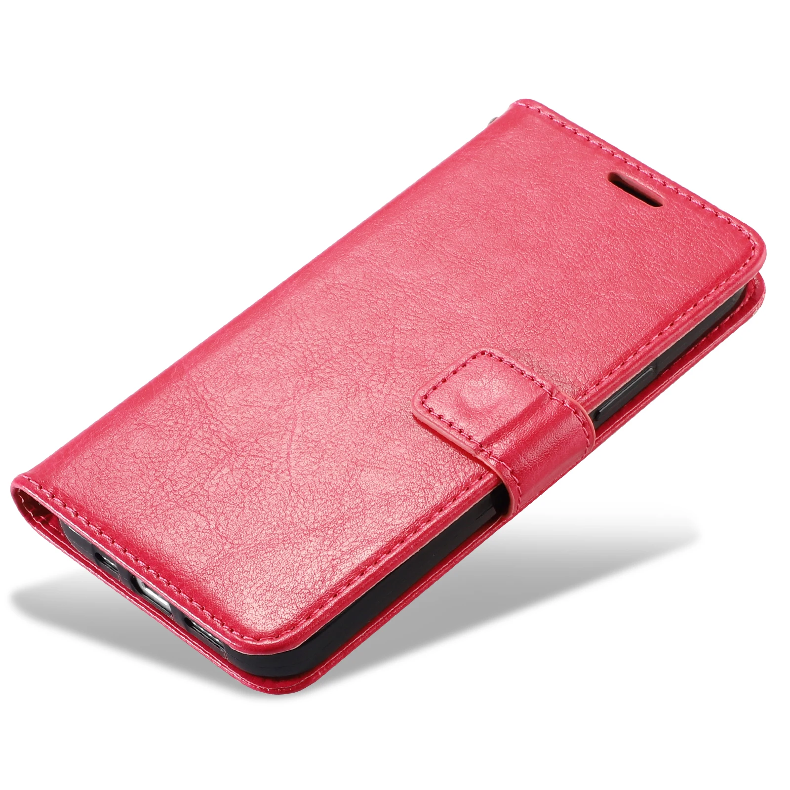 Magnetische Leder-Brieftaschenhülle mit Klappmechanismus für OPPO Reno 5 6 6Z 7 7Z 8 10 Pro 11 11F 12 13 14 14F 15 15F Lite 4G 5G mit Standfunktion – Detail 11
