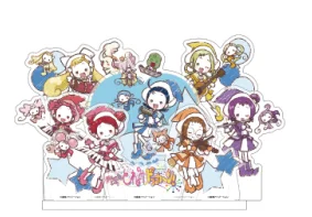 Game Ojamajo Magical Doremi Acrylic Stand Doll Anime Onpu Aiko Momoko Hazuki Hana Figure Model Plate Cosplay Toy for Gift