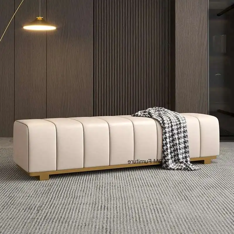 Taburete Entrance Luxury Shoes Bench Italian Comfortable Shoe Changing Stool Luxury De Creative Zapatos Living Room Furniture