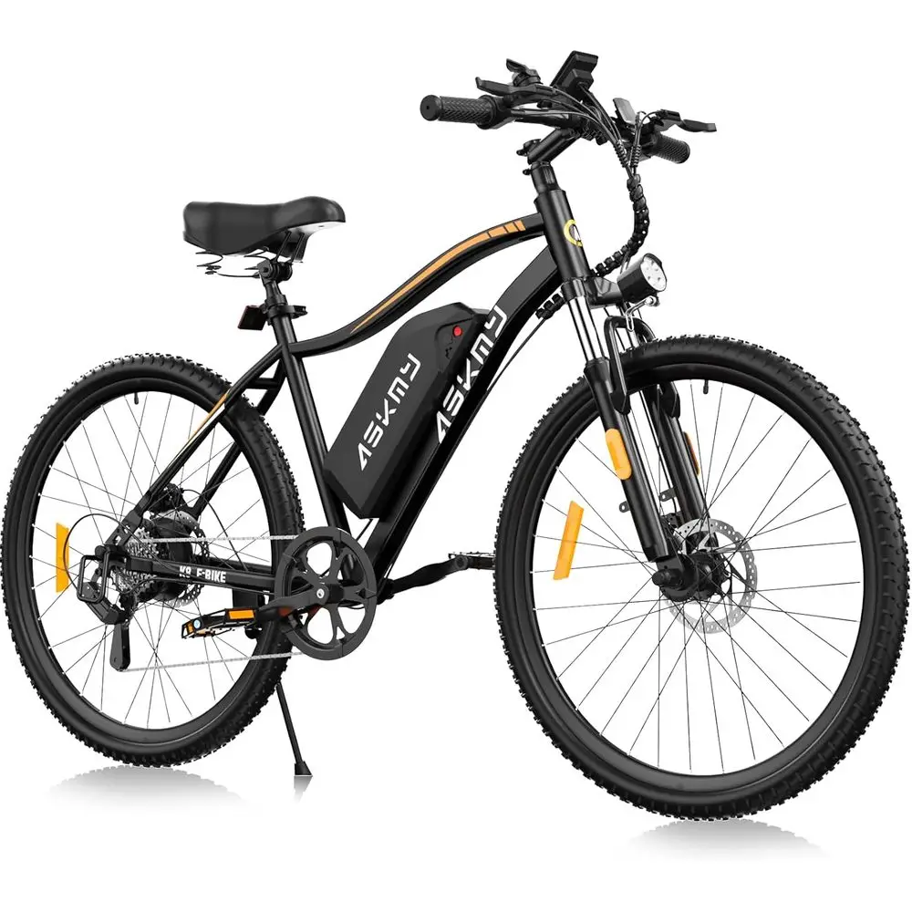Bicicleta Eléctrica de Montaña para Adultos con Potencia Pico de 750W, Autonomía PAS de 30-50 Millas y Batería Extraíble de 48V