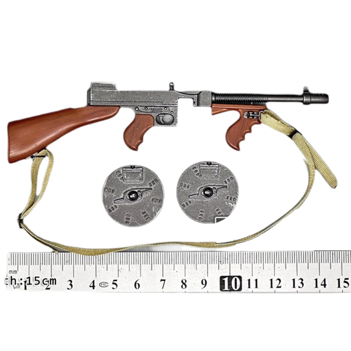 

HiPlay ZYTOYS, Thompson Submachine Gun ZY2030A, 1/6 Scale Figure Accessory For 12 Inch Collectible Figure