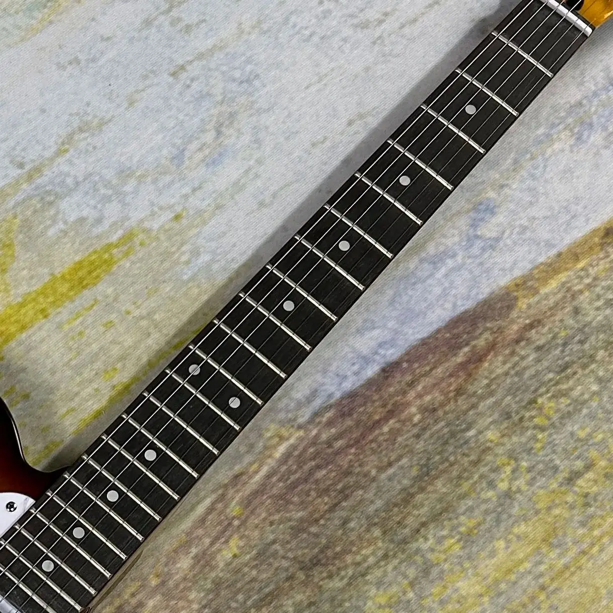 جيتار كهربائي TL - لون أمة الله العتيق - لوح فريتس من خشب الورد - جسم الماهوجني