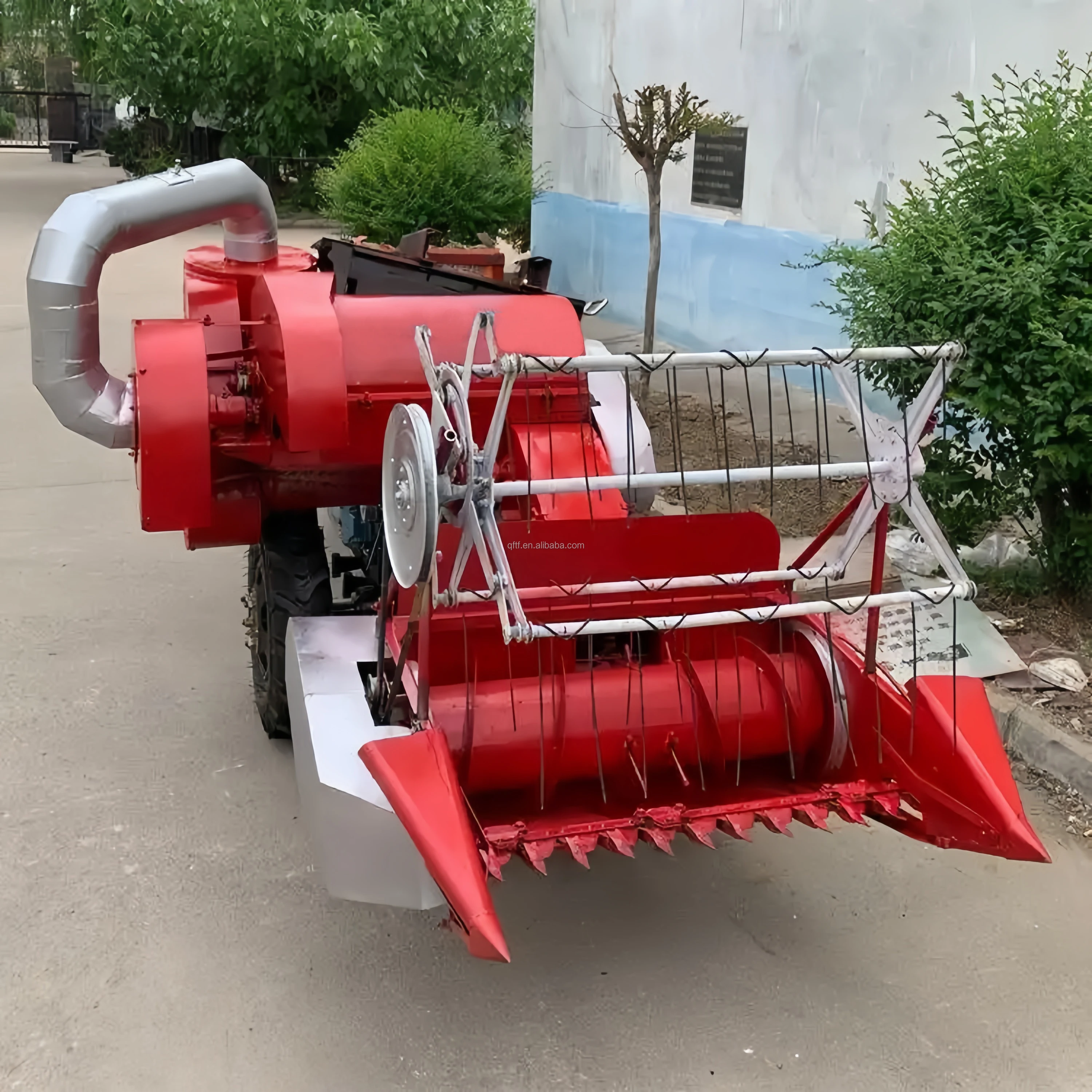 Multifunctional Mini Rice and  - Combine Harvester Mini ulasan dan harga