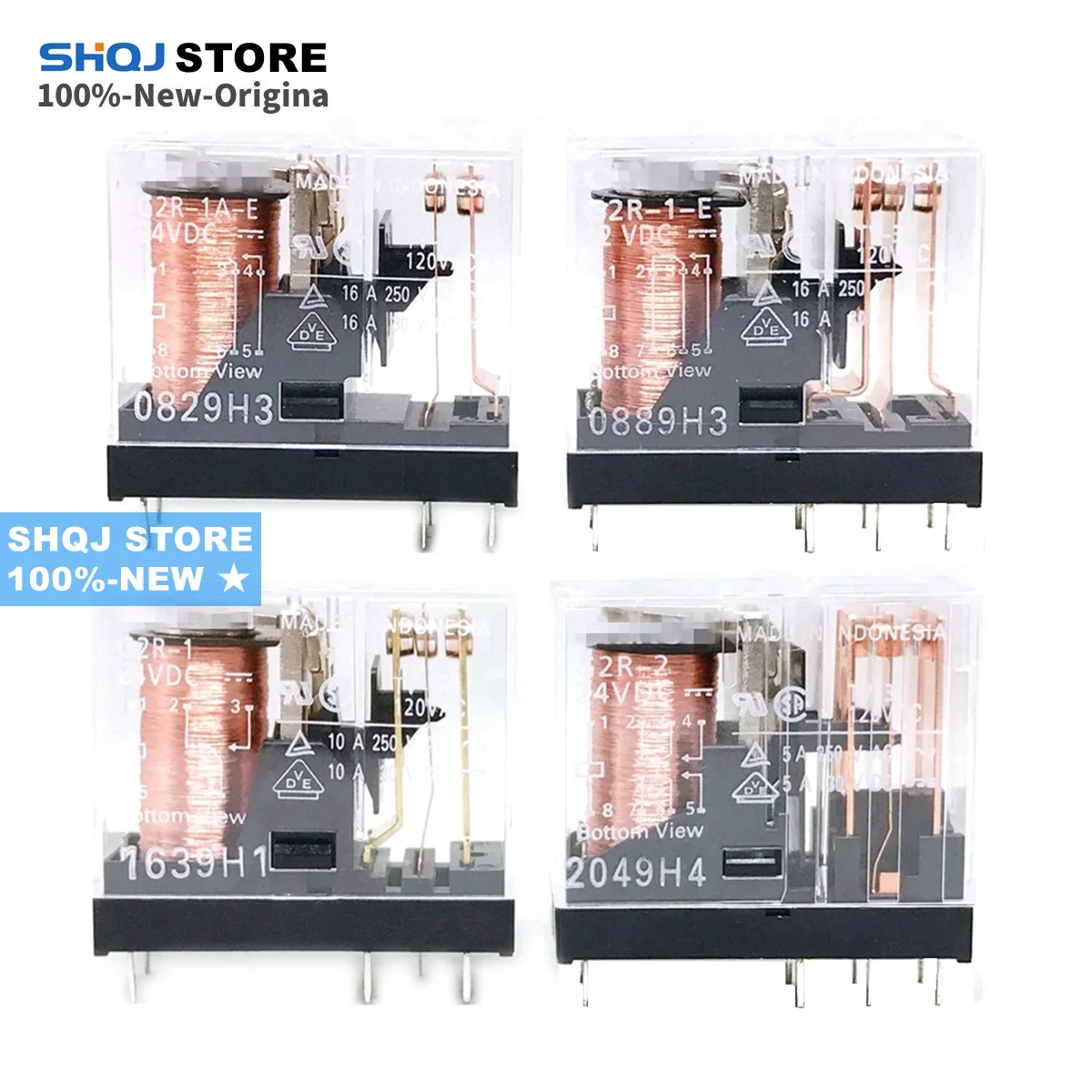 SHQJ STORE 100%-NEW 10PCS G2R-1-E G2R-2 G2R-1 G2R-1A-E 24VDC 12VDC 110VAC 230VAC G2R SERIES RELAY Original