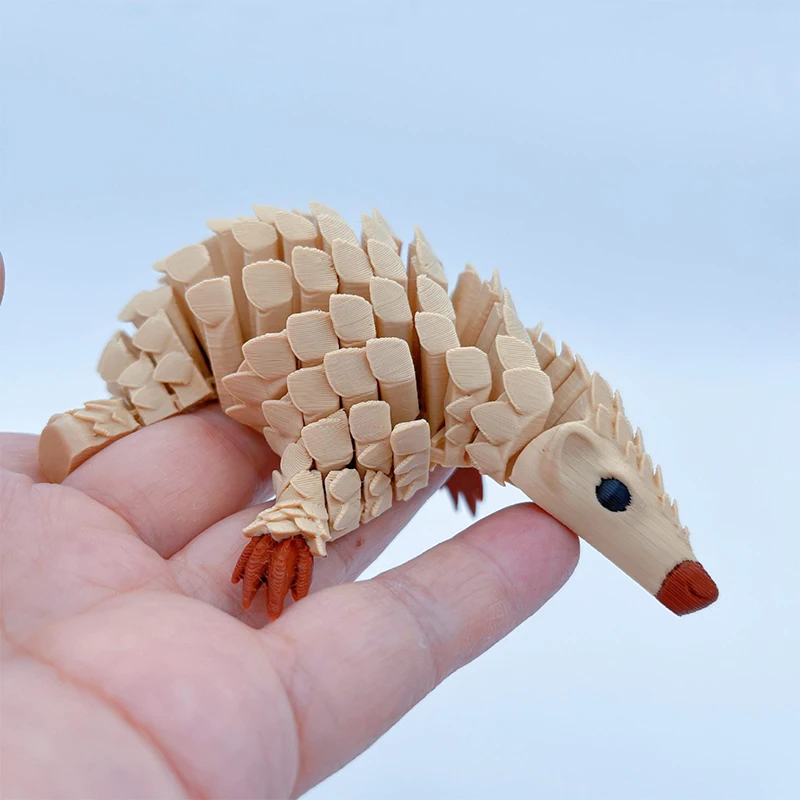 3D Printed Movable Pangolin Ornaments Exquisite Cute Home Office Desktop Manis Pentadactyla Decorations Children's Day Gifts
