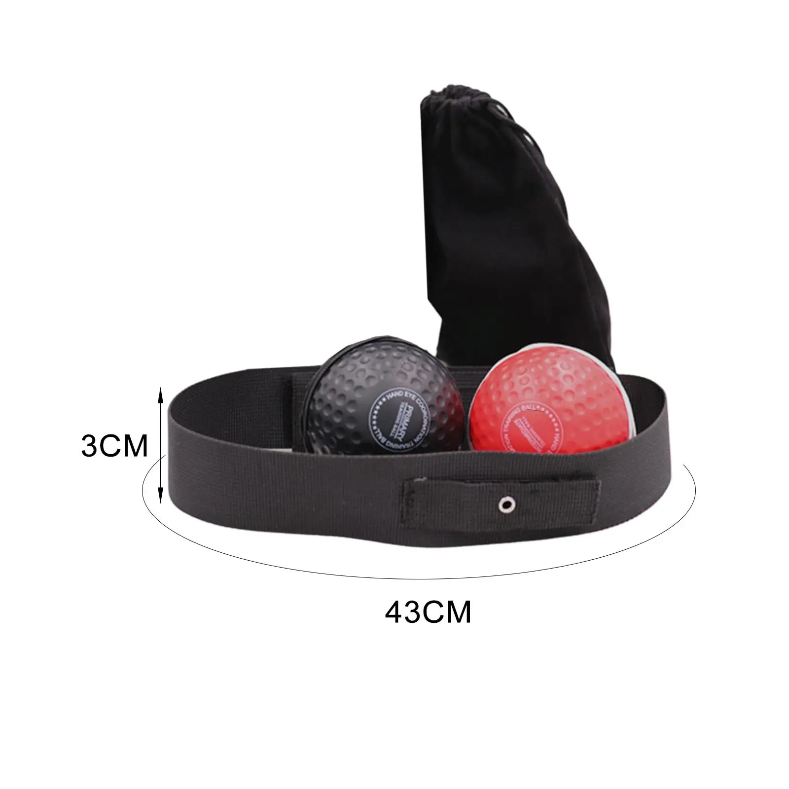 Boxing Reflex Ball Headband Set for Hand Eye Coordination Home Gym Exercise Boxing Gifts for Beginners