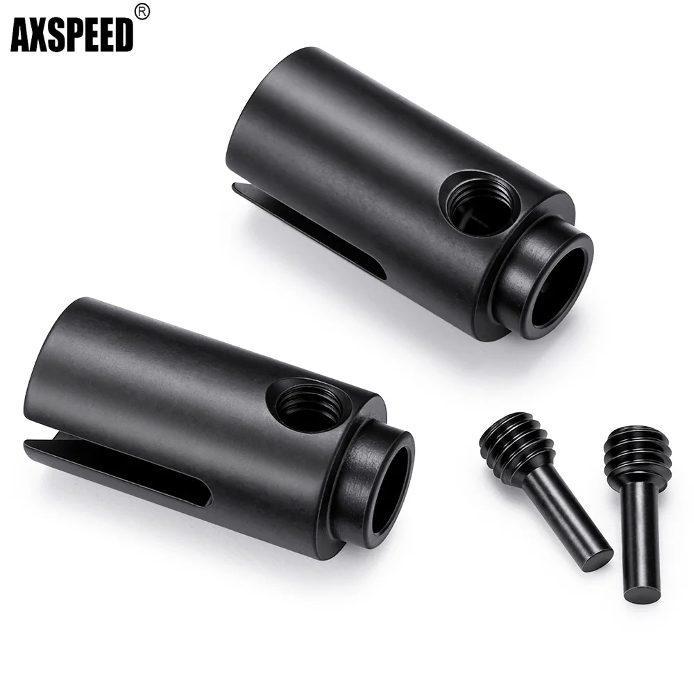 AXSPEED Metal Universal Front Rear Extended 5mm Drive Cup for 1/10 T-RAXXAS 4‑TEC 2.0 Transmission Drive Cup Mod Upgrade PartS