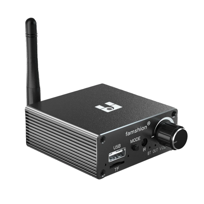 

Bluetooth-приемник D18, старый динамик, усилитель, преобразователь, беспроводной аудиоадаптер 5.1, стереозвук без потерь