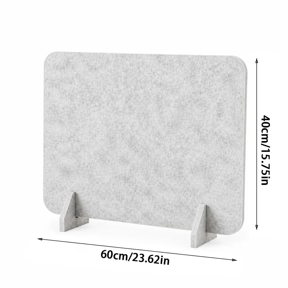 Durable Acoustic Student Desk Divider Felt Thickened Exam Baffle Desk Screen for Student Desktops in Classroom