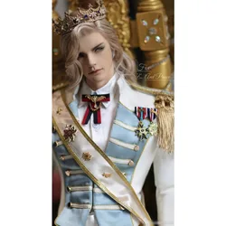 Oueneifs Heden BJD Doll Head SD 1/3 Resin 72cm Art Toys Men's Suit White And Black Missionary Cosplay Collection