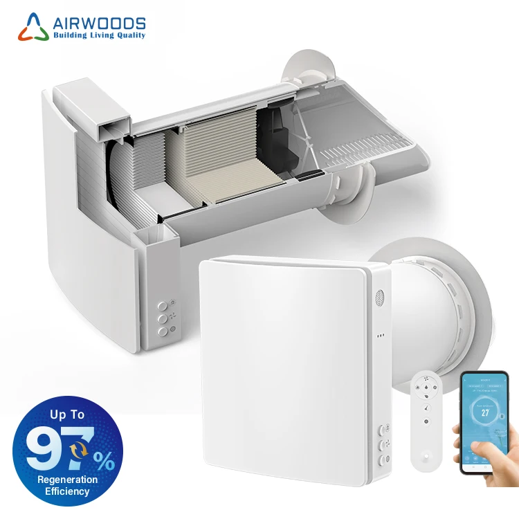 

IAQ Modules Humidity Control Erv Energy Recovery Hvac House Ventilation Unit Wall Mounted Ventilation Systems