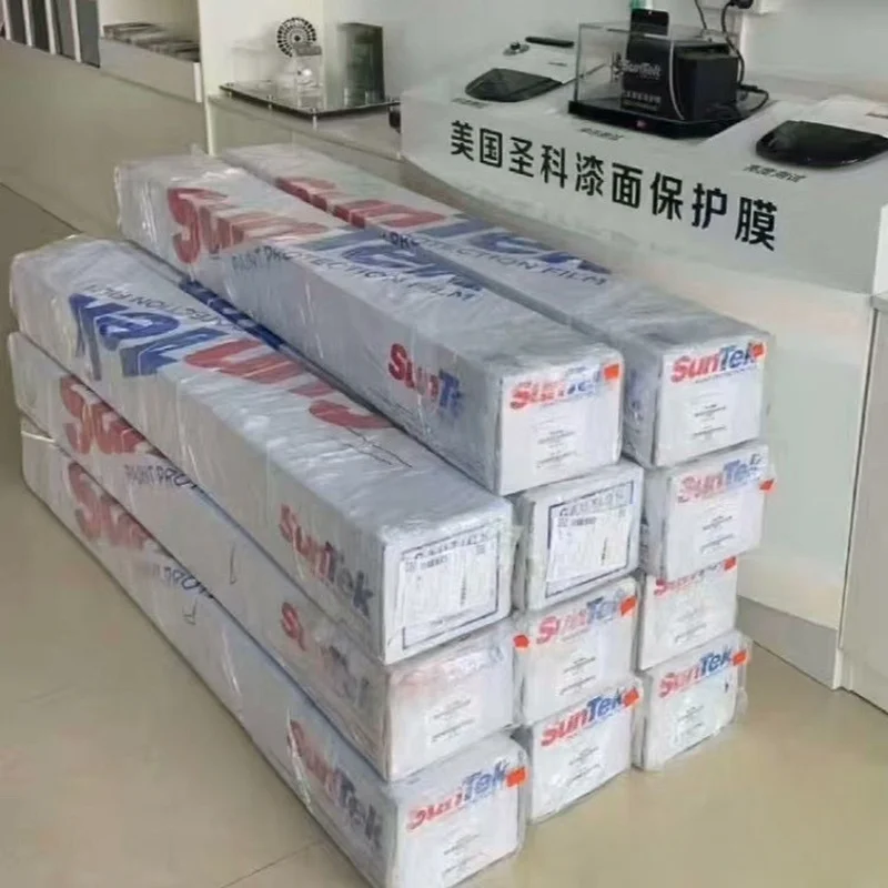 Suntek USA Premium Vehicle Exterior Protection Film Invisible PPF Self Healing Anti Debris Anti Pollution Transparent Automotive