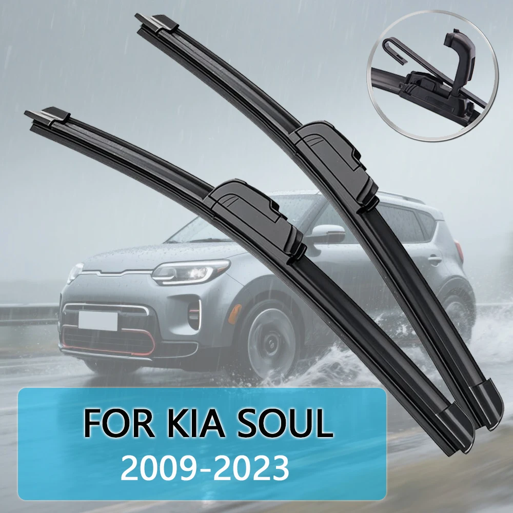 لكيا الروح AM PS SK3 MK(1 2 3) 2009-2023 24 ''+ 20'' ممسحة السيارة شفرة المساحات الأمامية صالح U هوك الذراع الزجاج الأمامي شفرات ممسحة السيارات