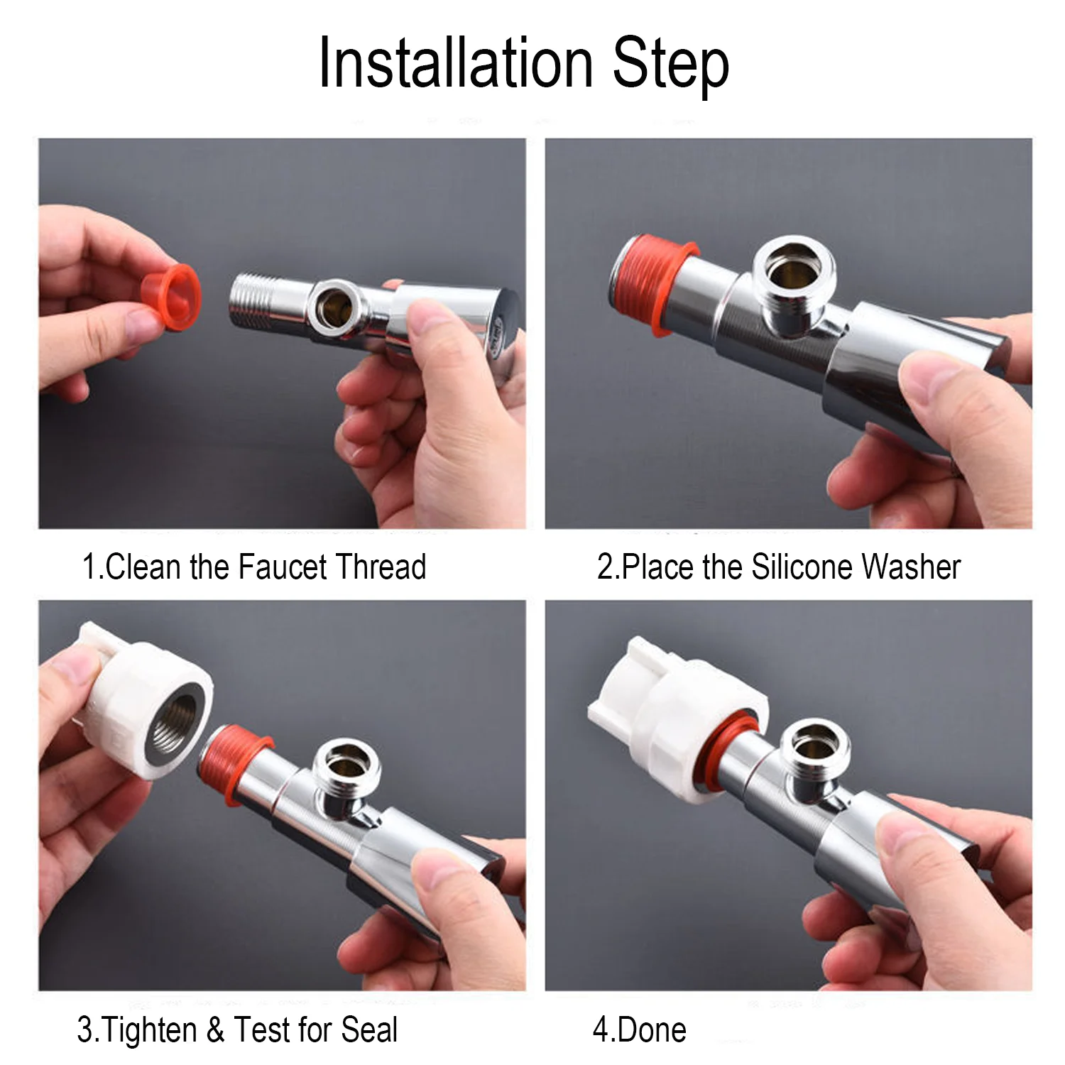 10-300pcs Universal Silicone Faucet Leak-Proof Sealing Gasket O Ring Hose Repair Kit Silicone Plug Valve Pipe Washer Seamless