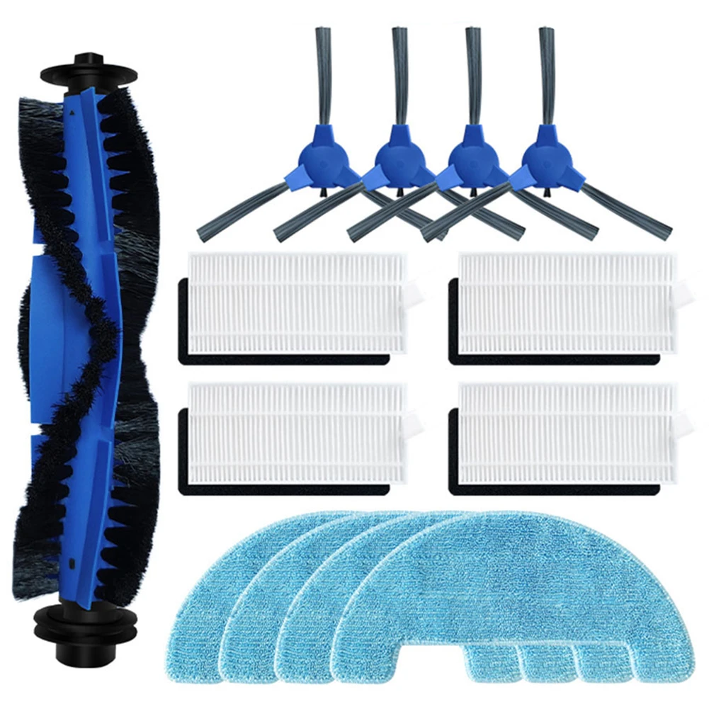 

For Kyvol For Cybovac E20 E30 E31 Robot Vacuum Parts Kit Side Brush Filter Roller Mop Cloth Replacement Accessories