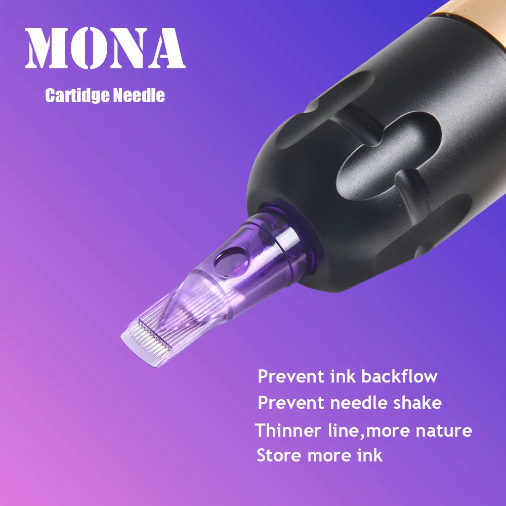 10/20/50pcs Pro Tattoo Cartridges Box Pack 3RL 5RL 7RL 9RL 7RM 9RM 0.3mm Sterilized Safety Needle Cartridges For Tattoo Grips