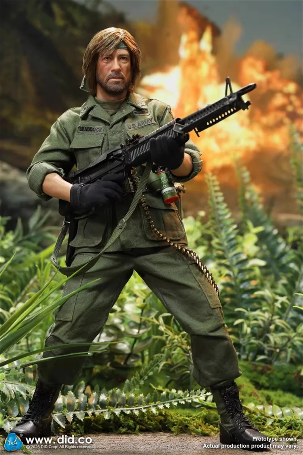 New Arrival 1/6th the US. Soldier Guy Tough Man DID V80184 Full Set Moveable Action Figure Gift For Fans Collect