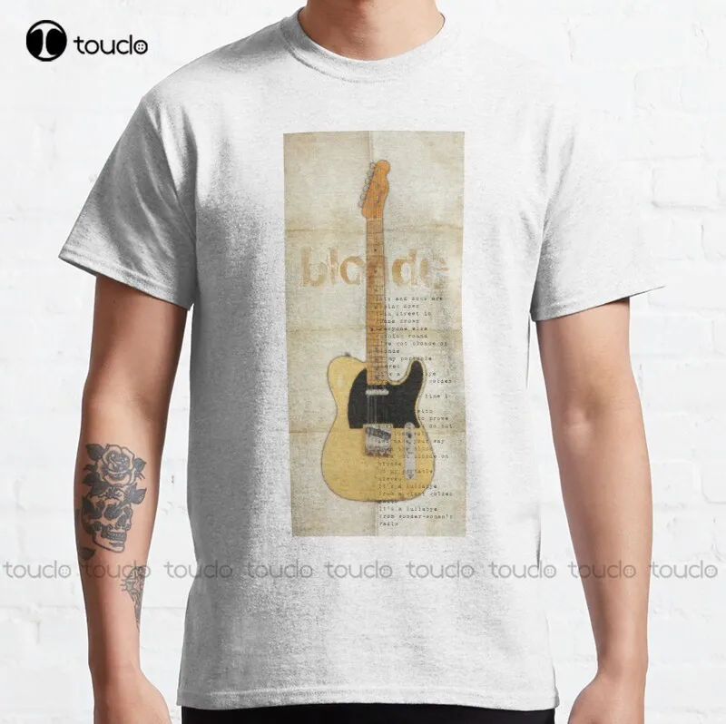 New Blonde On Blonde Classic T-Shirt White T Shirts For Women men s-5xl grandpa shirt Unisex