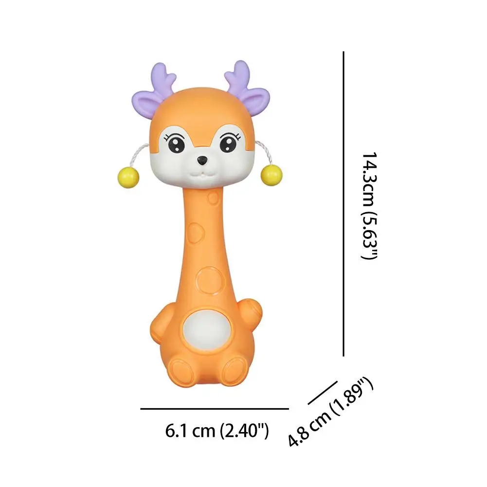 Baby's First Hand Rattle , Baby Educational Toys, Gift For Baby Hand Rattle Plastic, Early Childhood Toys, Soft Sound