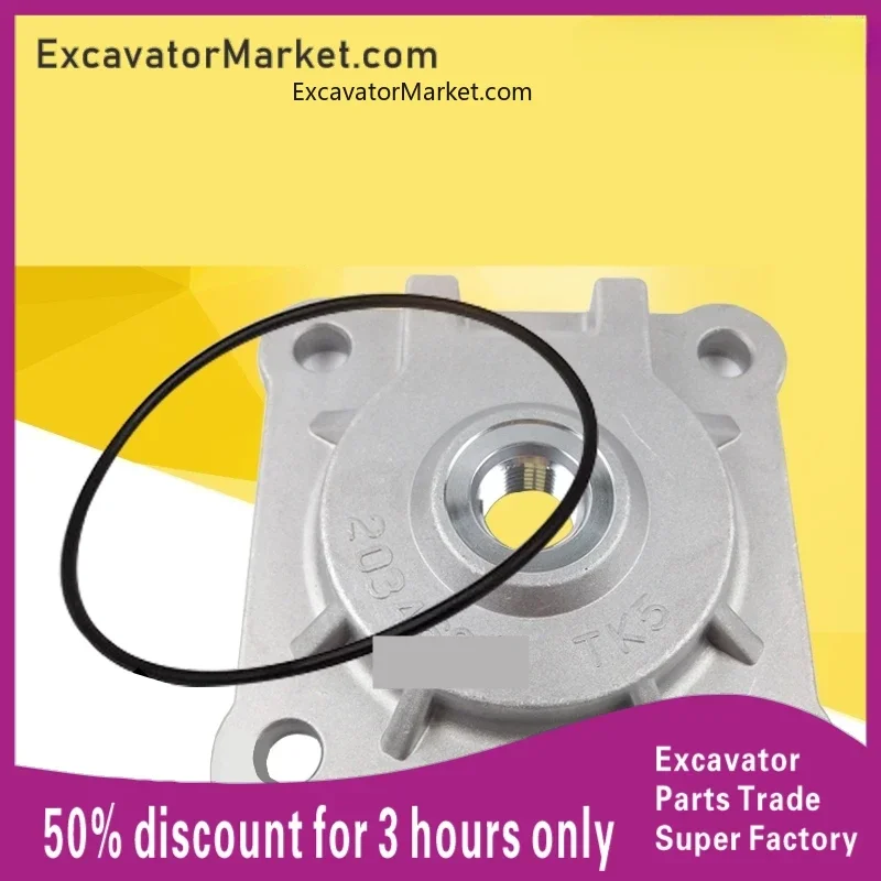 For HITACHI ZX ZAX120/200/240-3-5-6 excavator rotary center joint oil seal cover oil cover excavator accessories For excavator