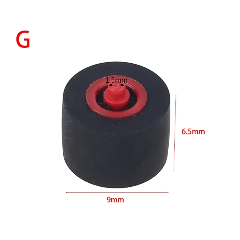 Máy Ghi Âm Dây Ròng Rọc Bánh Xe Sàn Âm Thanh Máy Ghi Áp Lực Báo Chí Cassette Có Trục Bánh Xe-10.2-6.5-1.5mm Cho Người Chơi