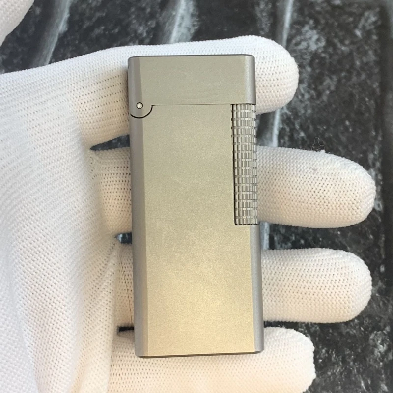 New Titanium Alloy Side Slip Ignition Fuel Lighter, Side Slip Lighter, Cigarette Accessories, Men's Gift
