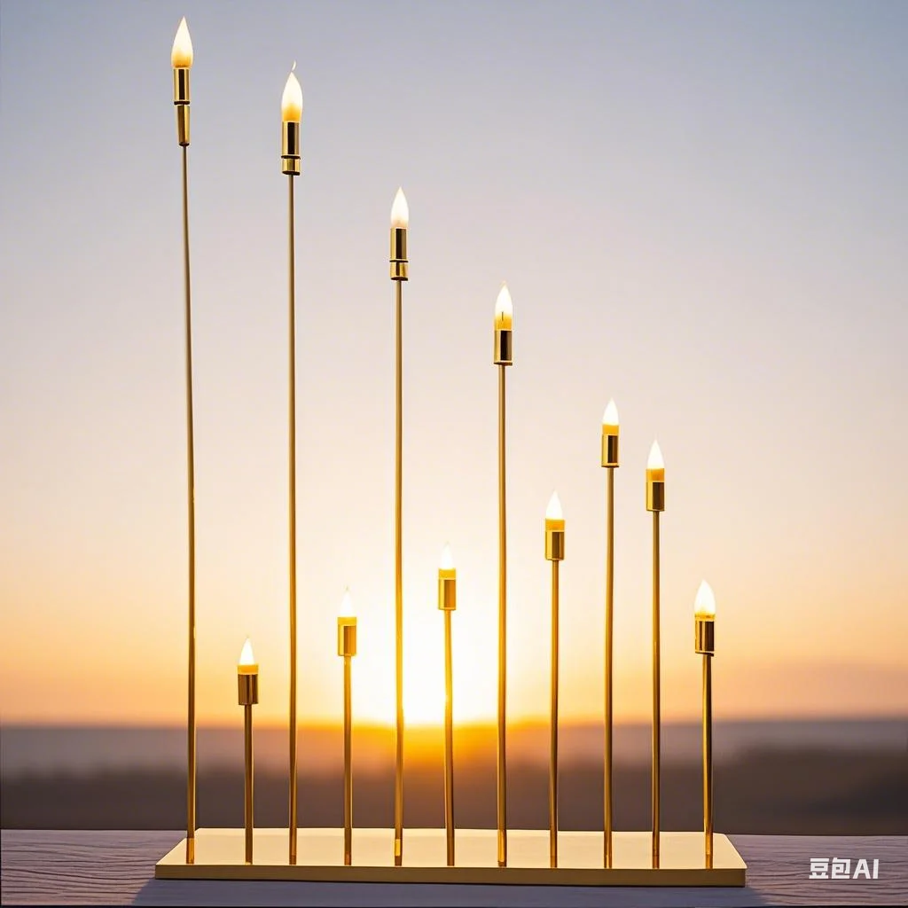 

Luxury Golden Multi-Branch LED Candlestick Centerpiece | Acrylic Wedding Table Decor | Battery-Operated Reed Lights | Shiny Meta