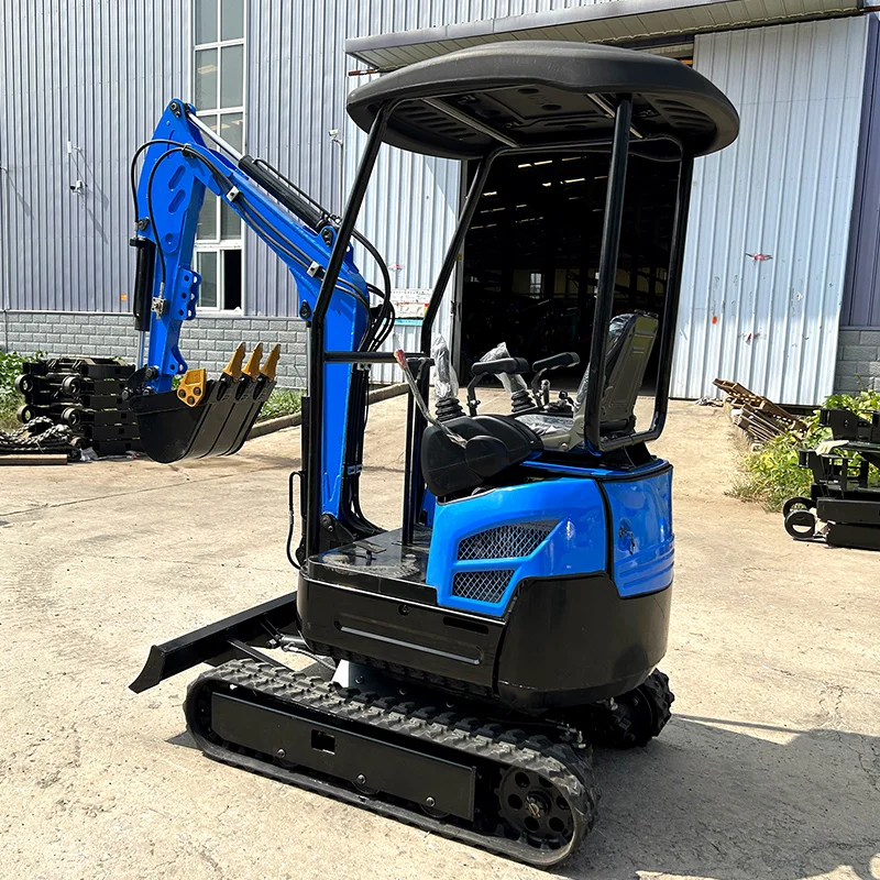 Customized Mini Track Digger 1500kg 2000kg Small Crawler Excavator with Zero-Tail meet CE/EPA/EURO 5 Emission