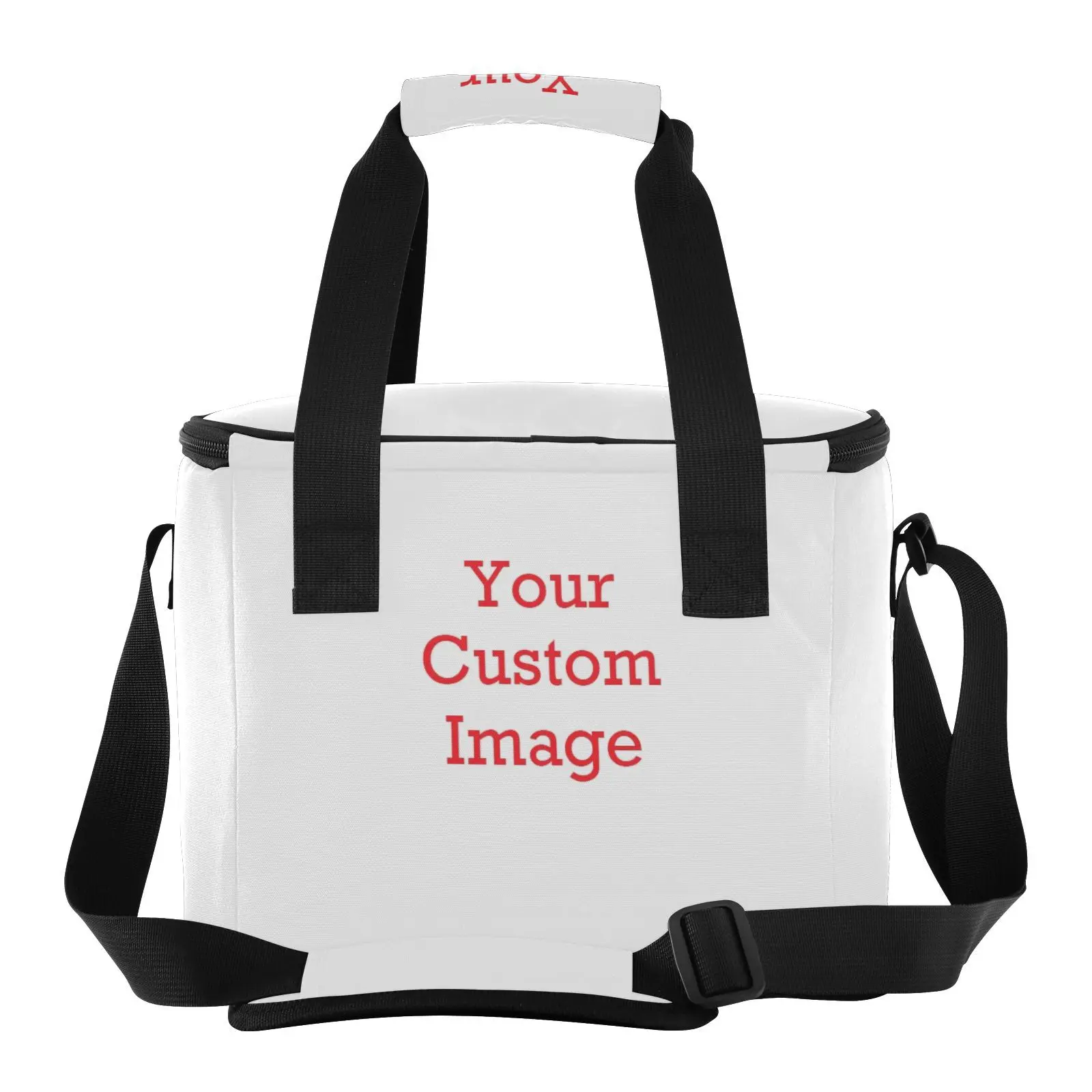 New custom Cooler Bags Insulated Lunch Bag For Women Food Bag Beach shell print Portable Lunch Box Bag Thermal Picnic Tote