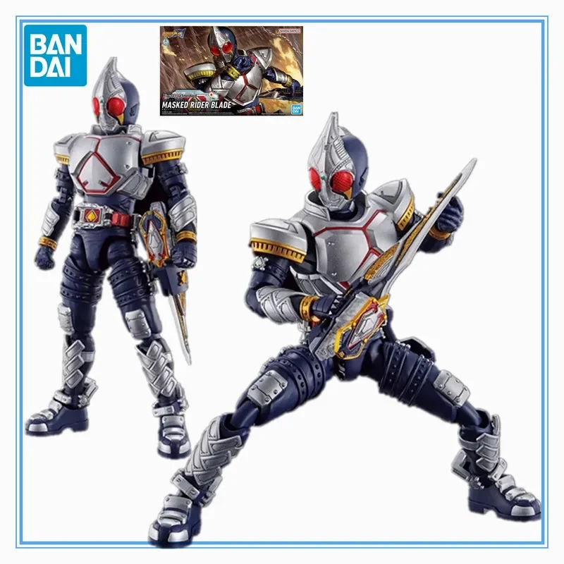 

Original Genuine Figure-Rise Standard Kamen Rider MASKDE RIDER BLADE Bandai Anime Model Toys Action Figure Gifts Collectible