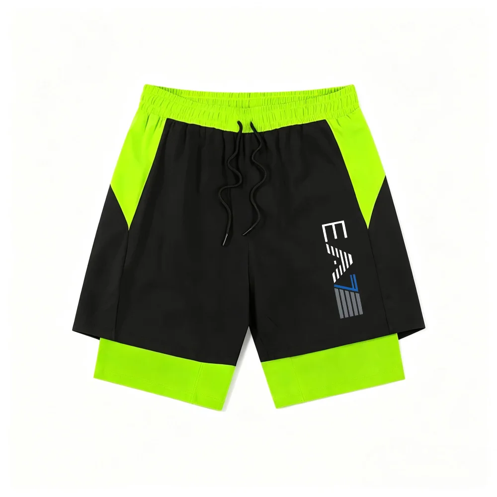 New professional sports shorts for men, suitable for running, marathon, fitness, quick-drying and anti-barebacking.