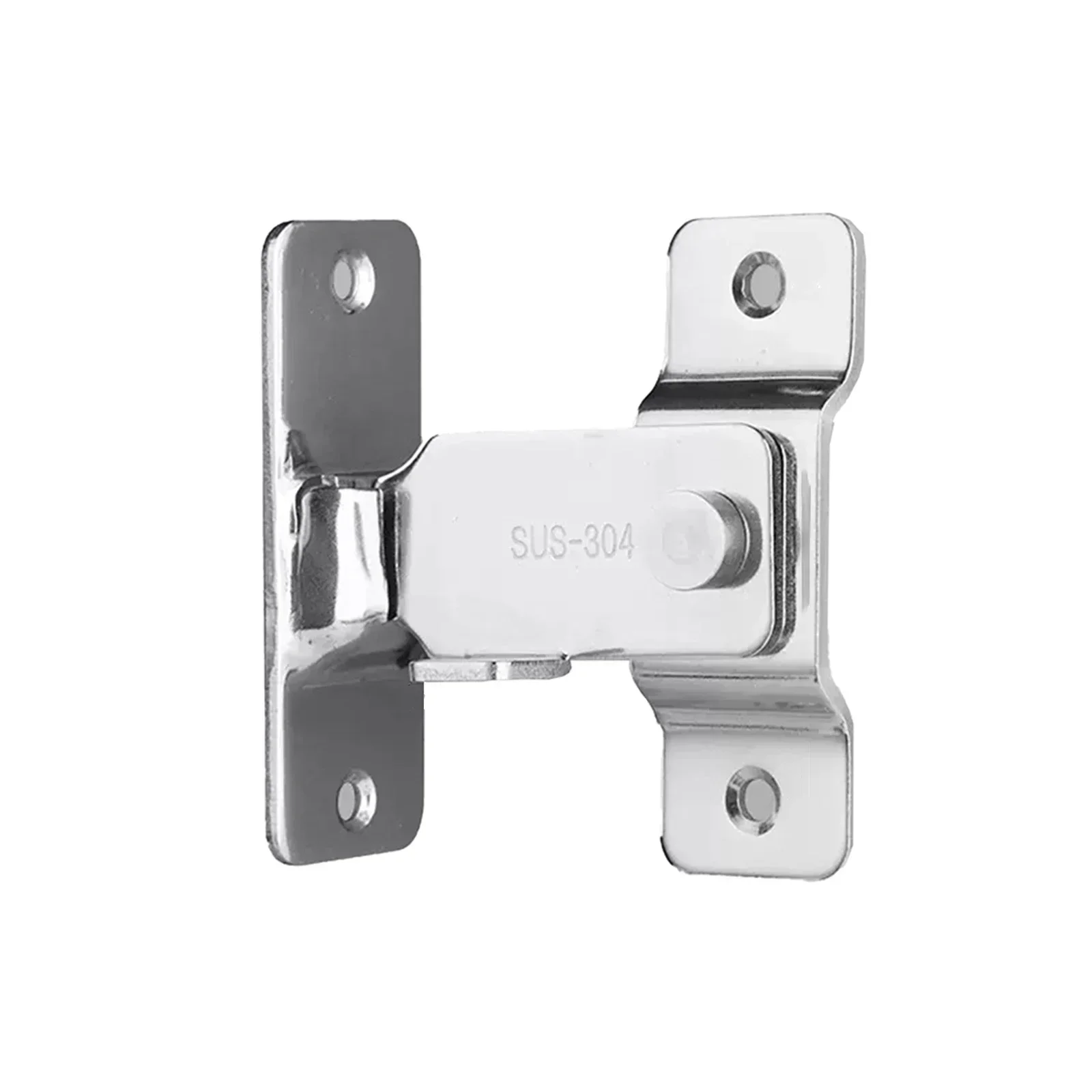 Stainless Steel 90 Degree Buckle Right Angle Hook Lock Bolts For Sliding Door For Sliding Door But Strong,Surface Mounting