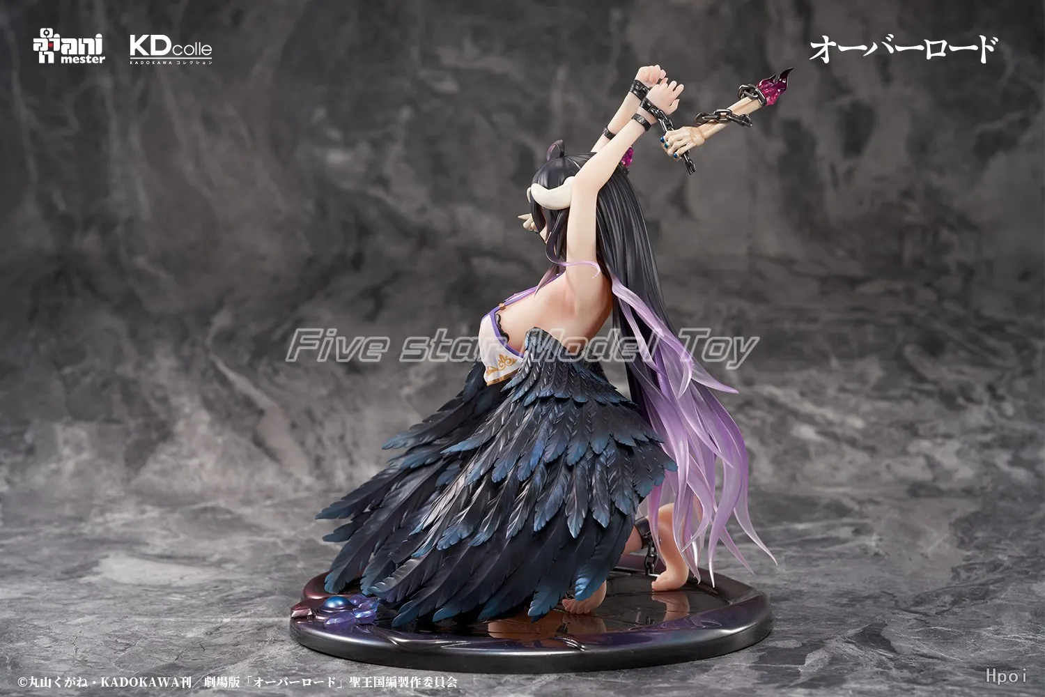 

В наличии оригинальные AniMester KDcolle OVERLORD Bondage 1/7 анимационные фигурки модели игрушки подарки коллекция украшений