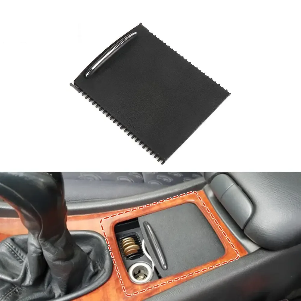 

For Mercedes-Benz C-Class W203 2000-2007 2036800123 9051 Car Center Console Sliding Shutters Cup Holder Roller Shutter Cover