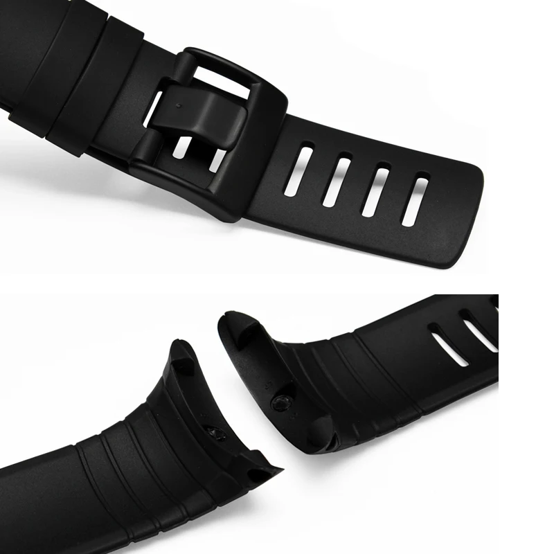 Für SUUNTO CORE Serie Armband Black Rubber Strap Hohe Qualität Silikon Armband Mit Werkzeuge Armband Männer Sport Uhr Band