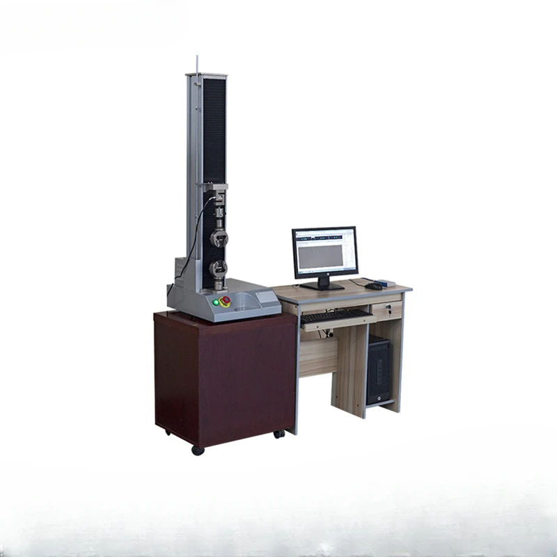 Electronic microcomputer control material testing machine, single-column tensile testing machine, desktop tensile testing