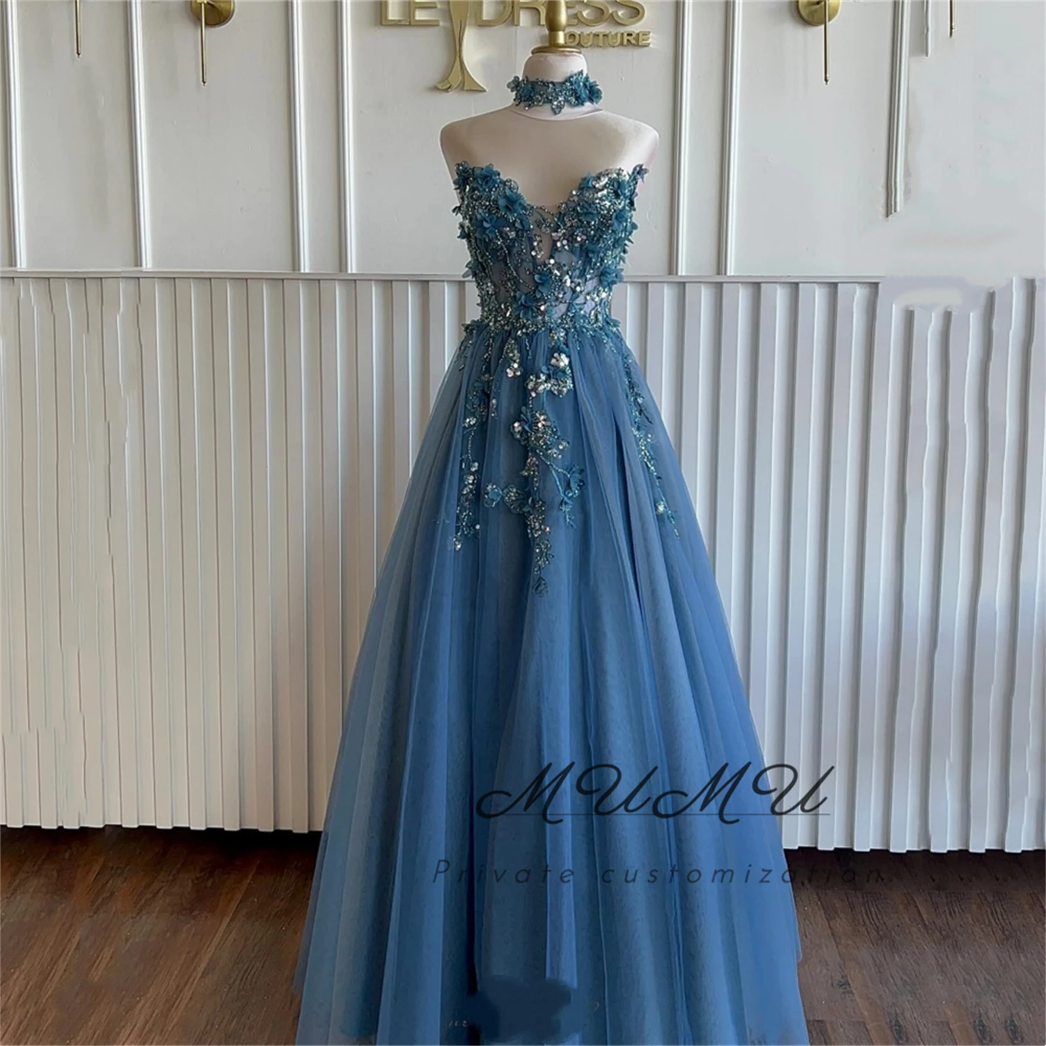 MuMu Customized Elegant Dresses for Wedding Party فساتين سهرة Women Evening Dress Вечернее Платье Long Party Dress Prom Dress