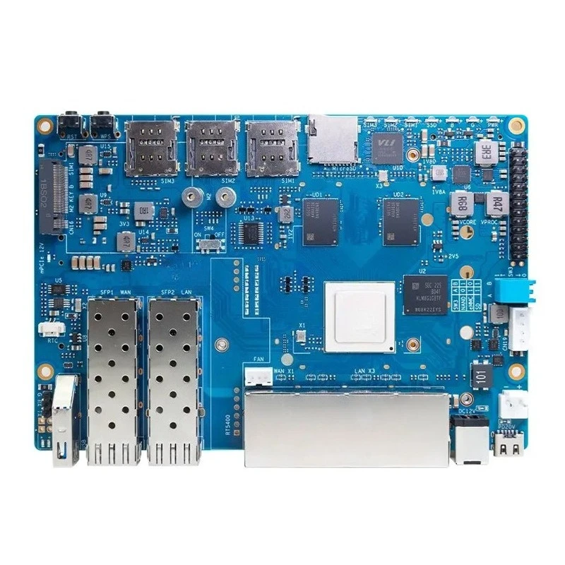 For R4 Router Development Board, Onboard 4GB RAM with MT7988A