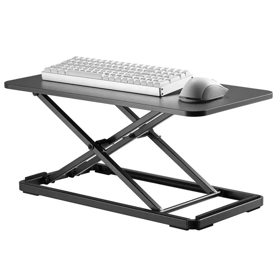 

KBT10 Ultra Slim 24 Laptop, Keyboard and Mouse Stand Sit Stand Adjustable Riser for Standing Desks Lifts Up to 15.6 inches in He