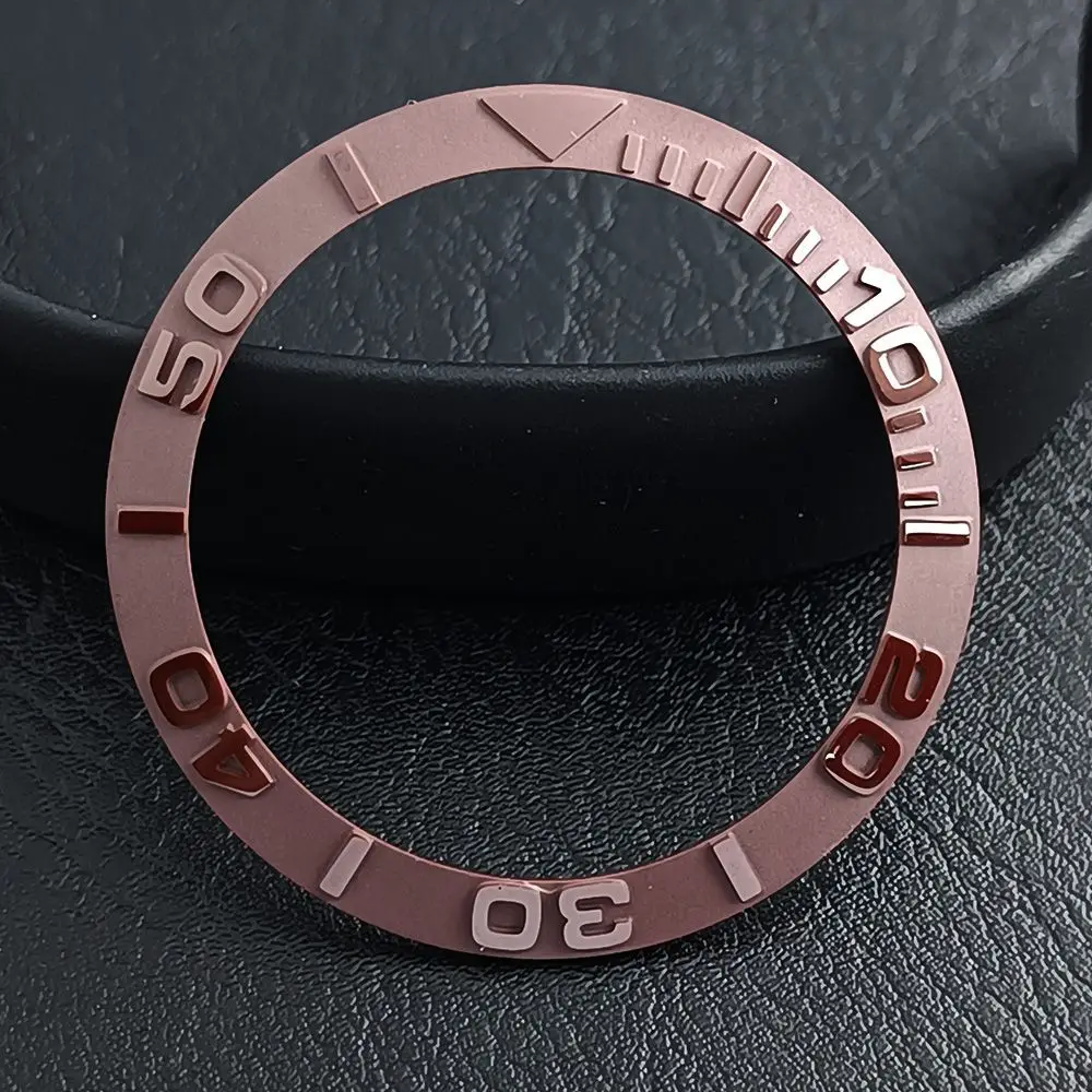 حلقة مائلة من السيراميك المعدلة 38 مم * 30.6 مم ملحقات إطار الساعة #4