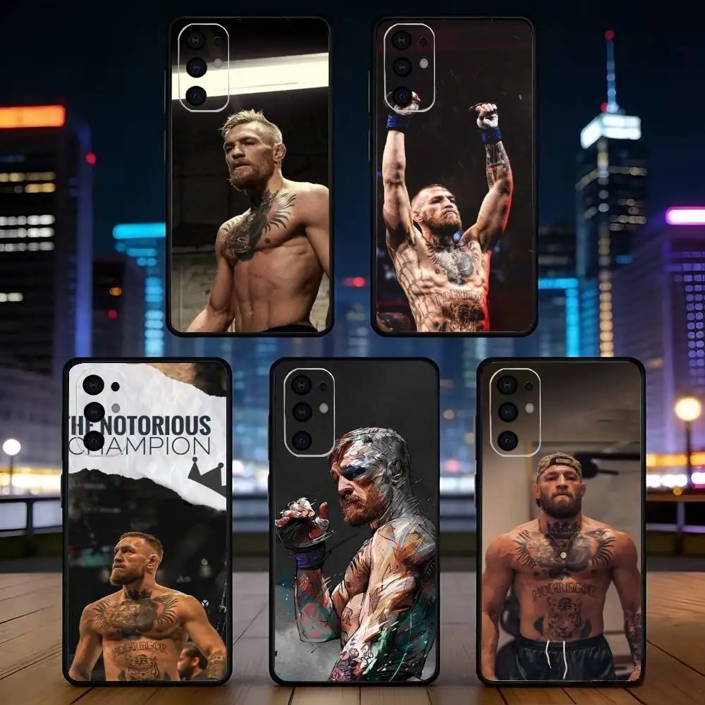 

Conor McGregor Boxing Phone Case For Samsung S25,S24,S21,S22,S23,S30,Ultra,S20,Plus,Fe,Soft Silicone Black Cover