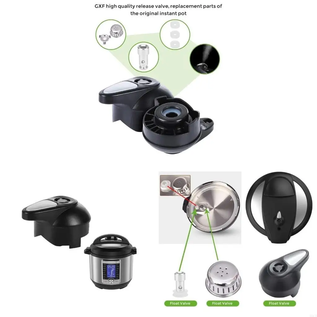M6CB Float Valves Steaming Release Valves Suitable for 3QT 5QT 6QT Pressure Cookers