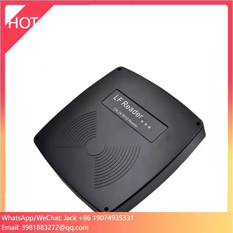 RFID Tag 134.2khz Iso 11784 11785 Long Range Rfid Stationary Reader For Animal Ear Tag Tracking