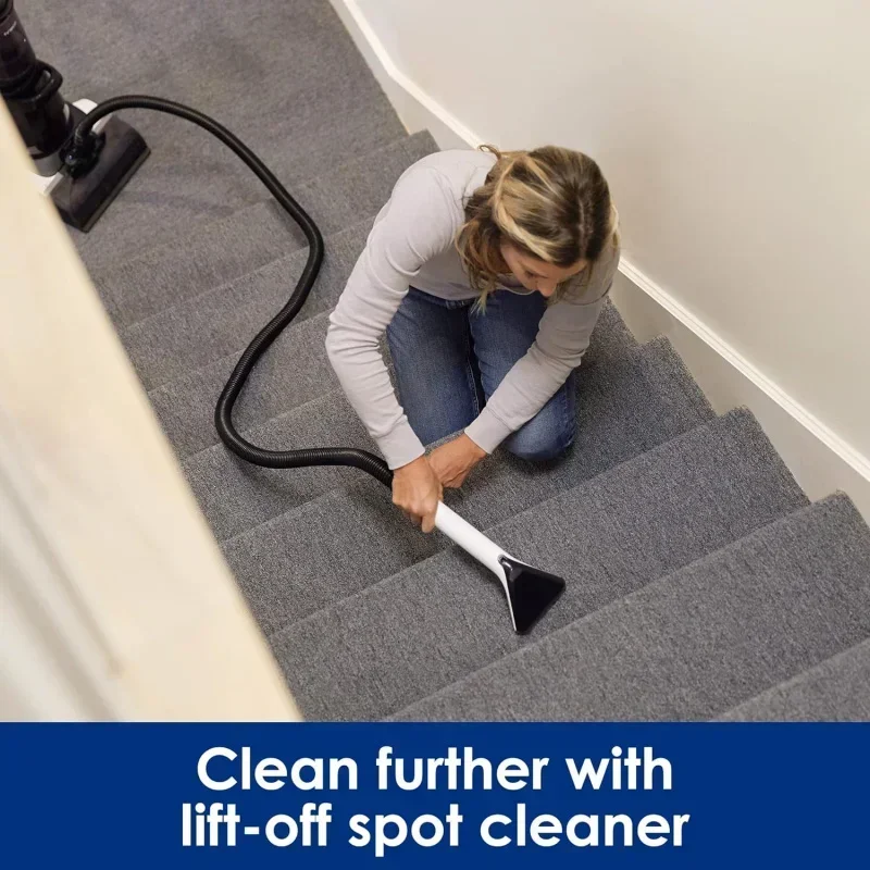 QWTTinecoes CARPET ONE PRO Smart Carpet Cleaner Machine,Upholstery Spot Cleaner with LCD Display,Carpet Shampooer Heated Wash