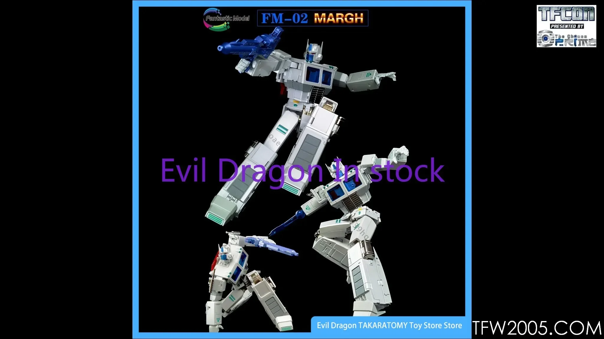 En Stock FansToys FT FM-02 FM02 Margh Ultra Magnus MP figura de acción a escala Robot juguete colección regalo