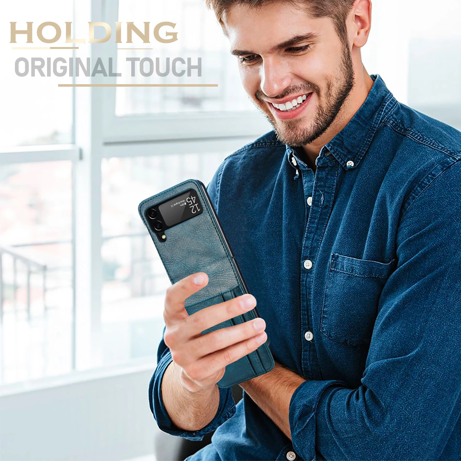 for Samsung Z Flip 7 4 3 6 5 2 flip7 FE Flip6 flip5 Leather Case for Samsung Galaxy Z Flip 4 3 5G Flip3 Flip4 Phone Accessories