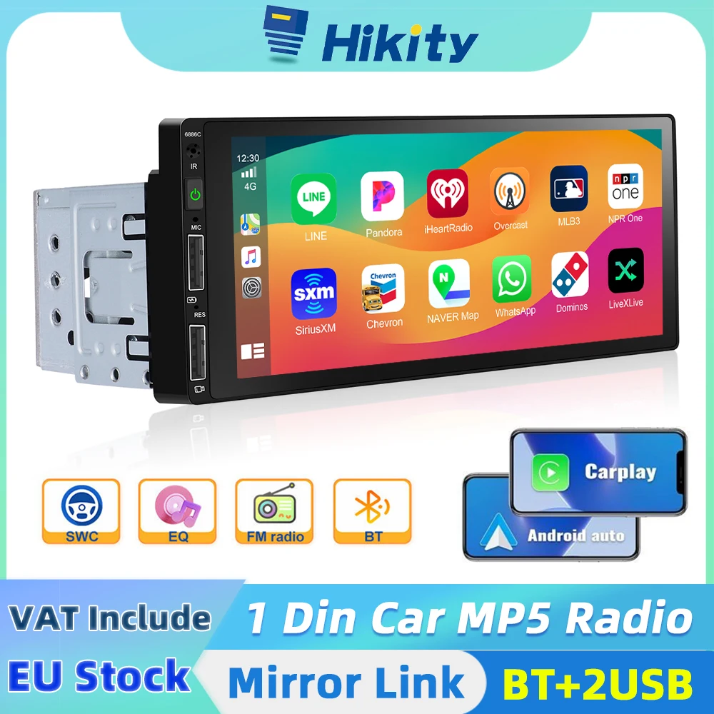 Hikity Car Radio 6.86