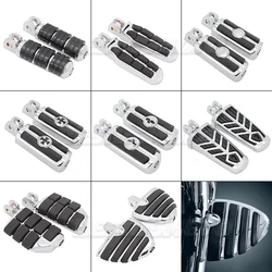 Motorcycle Front&Rear Footrests Foot Pegs For Kawasaki Vulcan 800 900 1500 1600 1700 2000 For Suzuki Marauder 1600 Boulevard M95