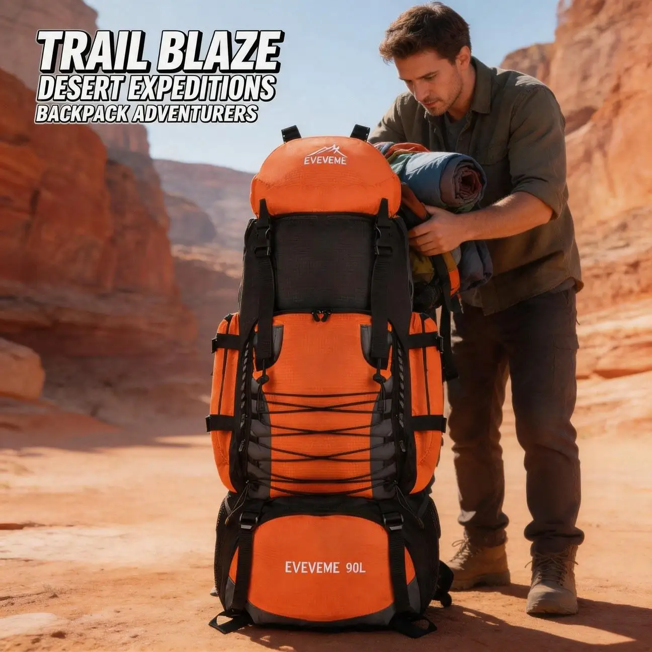 Pro Hiking Backpack Outdoor Mountaineering Camping Sturdy Base